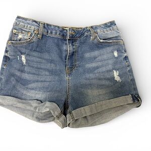 Denim Blue Women's Shorts